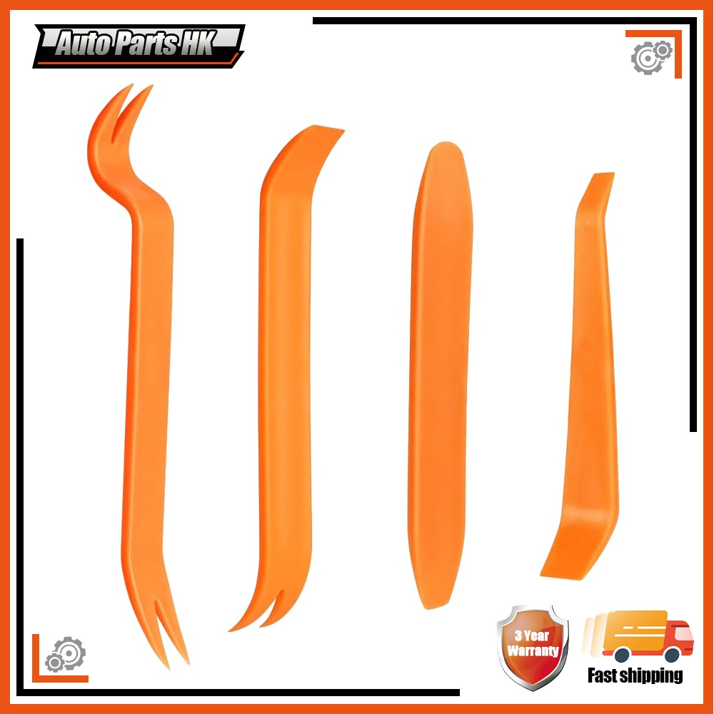 4PCS Plastic Pry Removal Fastener Clip Pliers Auto Safe Interior Dashboard Tools