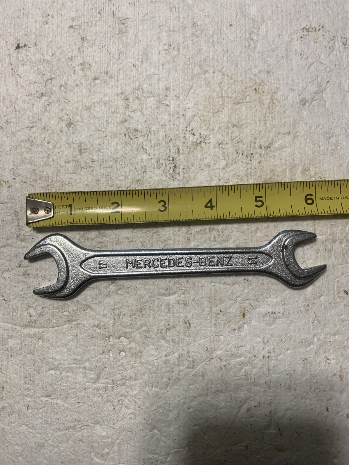 Mercedes- Benz UNIOR 14mm x 17mm Open End Wrench DIN 895 Made in Germany