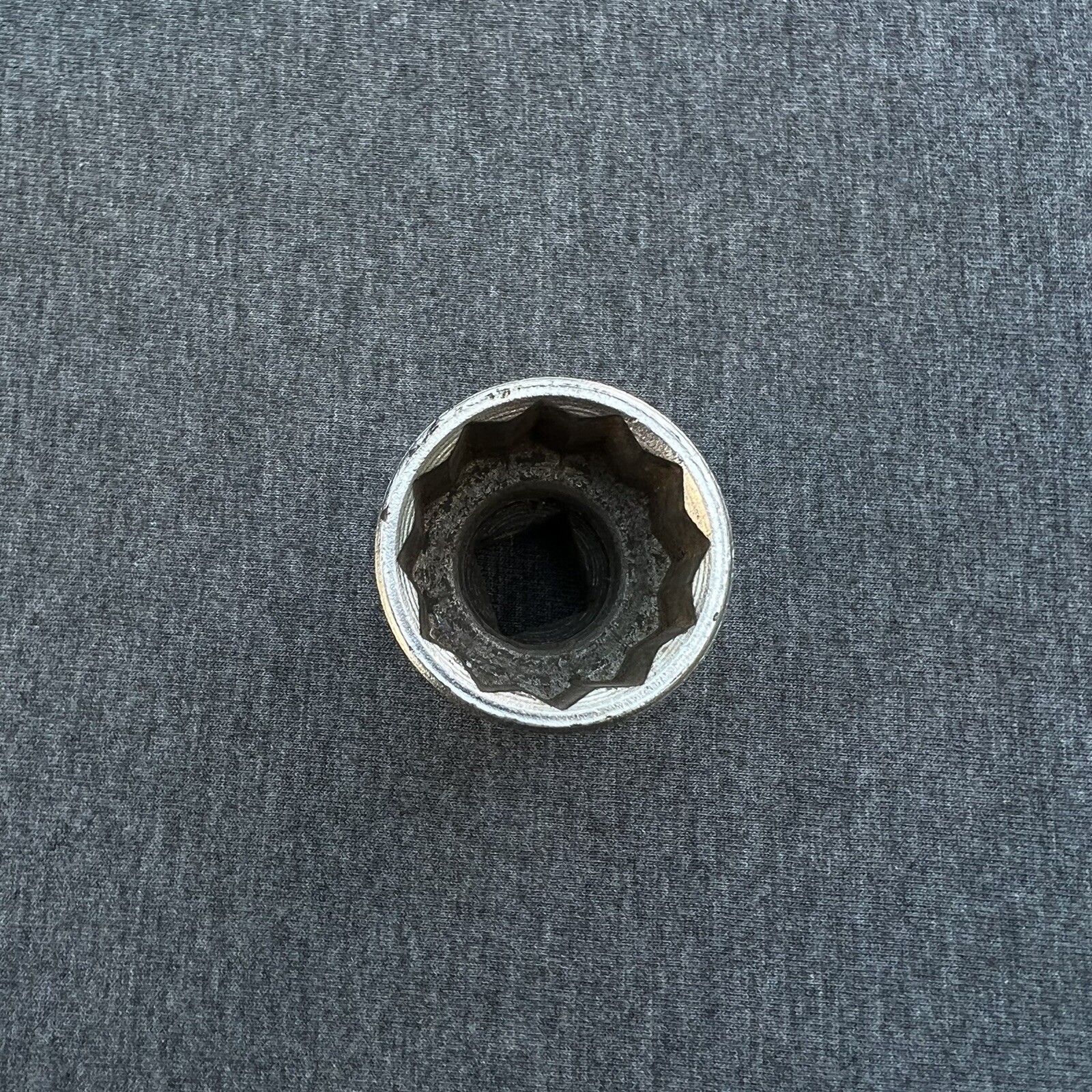 Vintage Herbrand 1/2″ drive 12 Point shallow socket 1-1/16″ S-136 VAN-CHROME USA