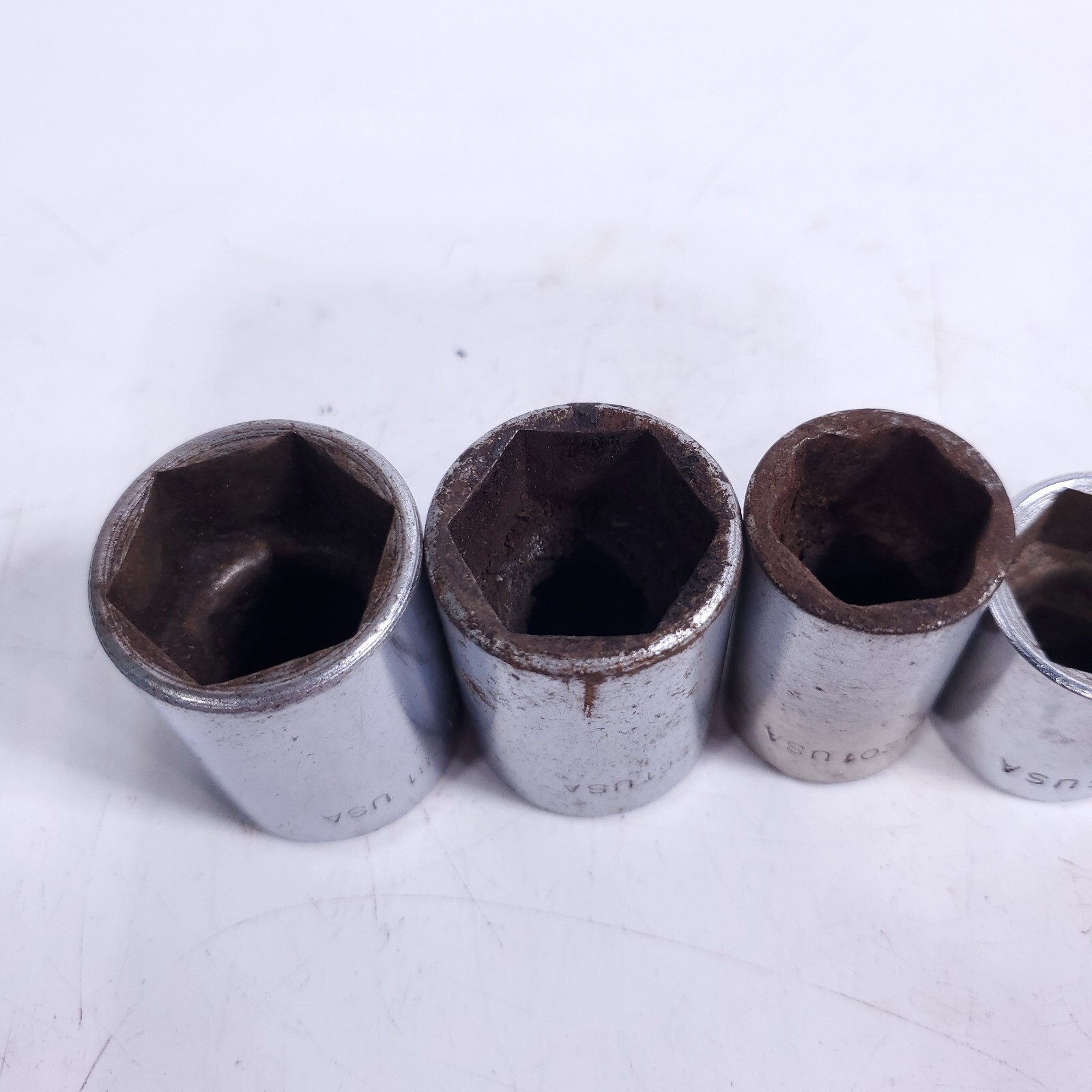Mixed Lot 6 pcs. Par-X Shallow Sockets SAE UH281 UH261 UH201 UH 220 UH8