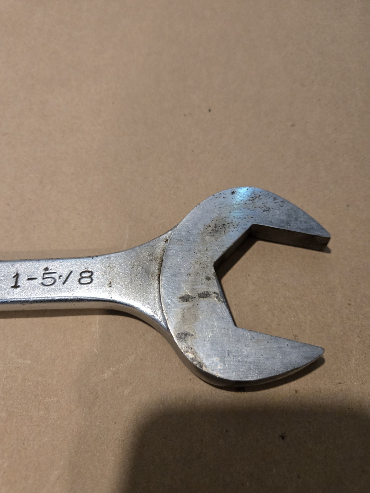 Mac Tools 1-5/8″ SAE Chrome Four Way Angle Head Open End Wrench USA DA52