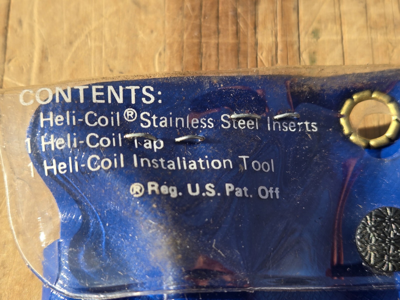 NOS Vintage Helicoil METRIC Thread Repair Kit M8 x 1.25 w/12 Inserts 5546-8 USA