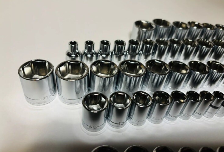 CRAFTSMAN 164 pc 1/4 3/8 1/2 Dr SAE METRIC MM 6pt 12pt wrench socket Tool set
