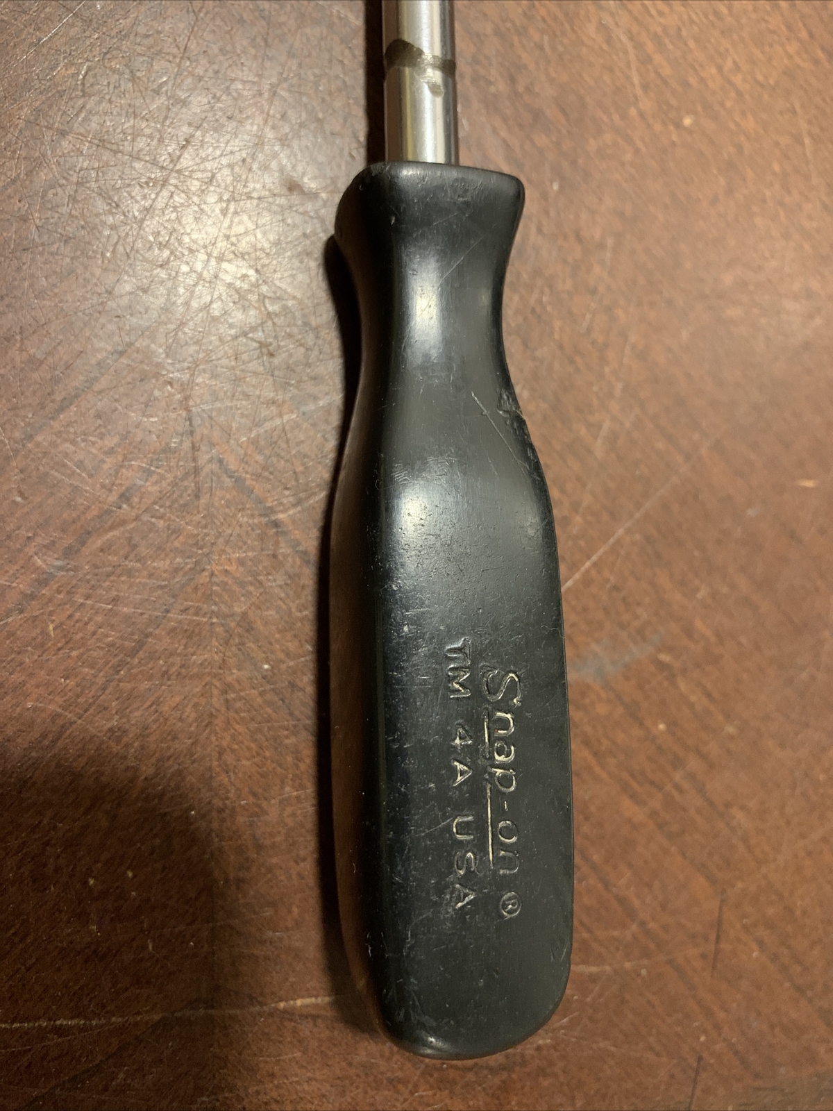 Snap On Tool USA TM4A Vintage Rare Black Handle 1/4”Dr Socket Driver Screwdriver