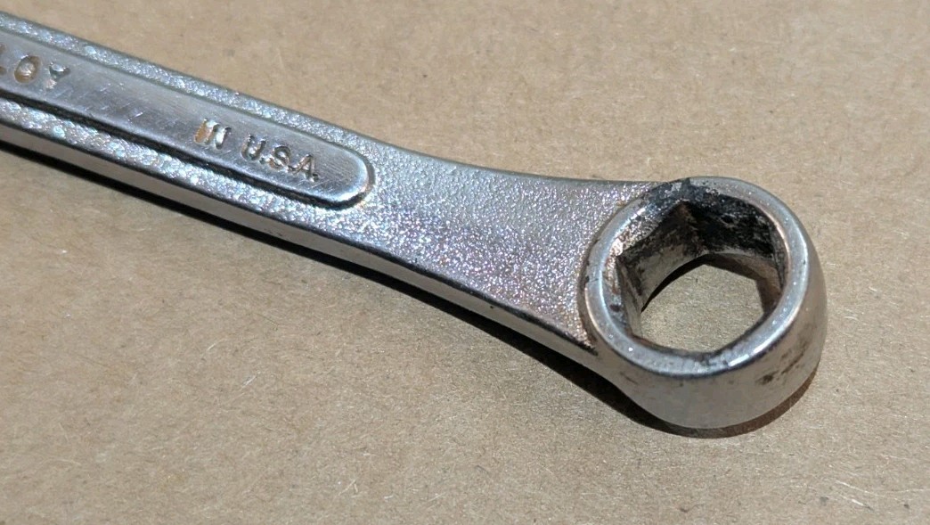 Vintage SK Tools C-12 3/8″ Combination Wrench 6-Point SAE Made in USA