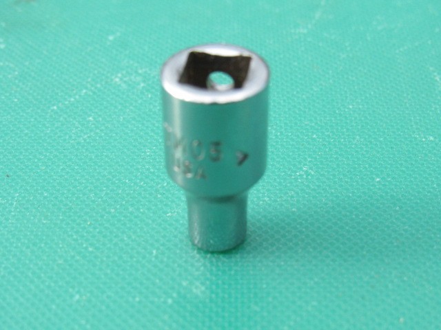 SNAP ON 5/32″ TM05 1/4″ DRIVE SAE 6 POINT SHALLOW UNDERLINE SOCKET TM 05 5/32