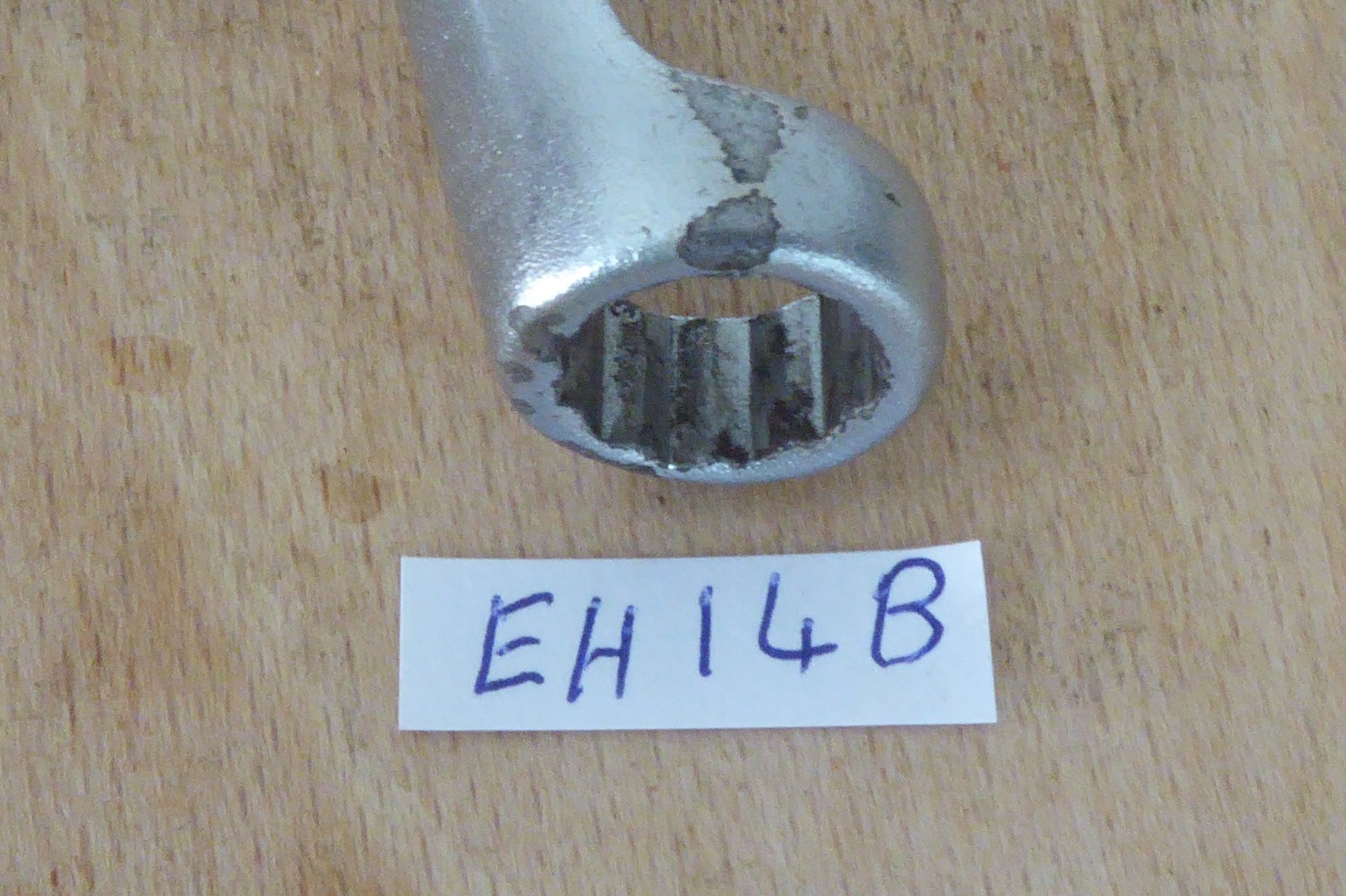 ELORA 110 8 X 9mm cranked ring spanner made in West Germany