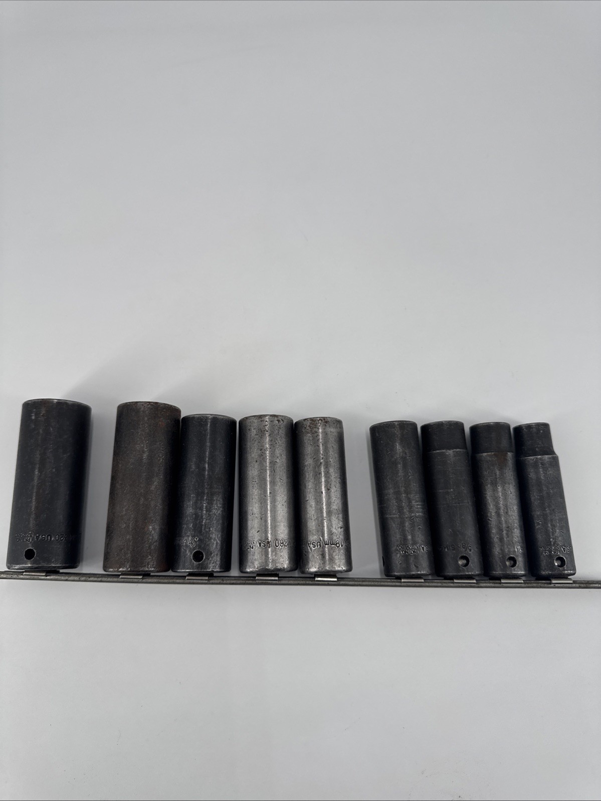 Snap On SIM160-320 1/2″ Drive 9 piece Impact Deep Socket Set 1/2″- 1″ 6 pt