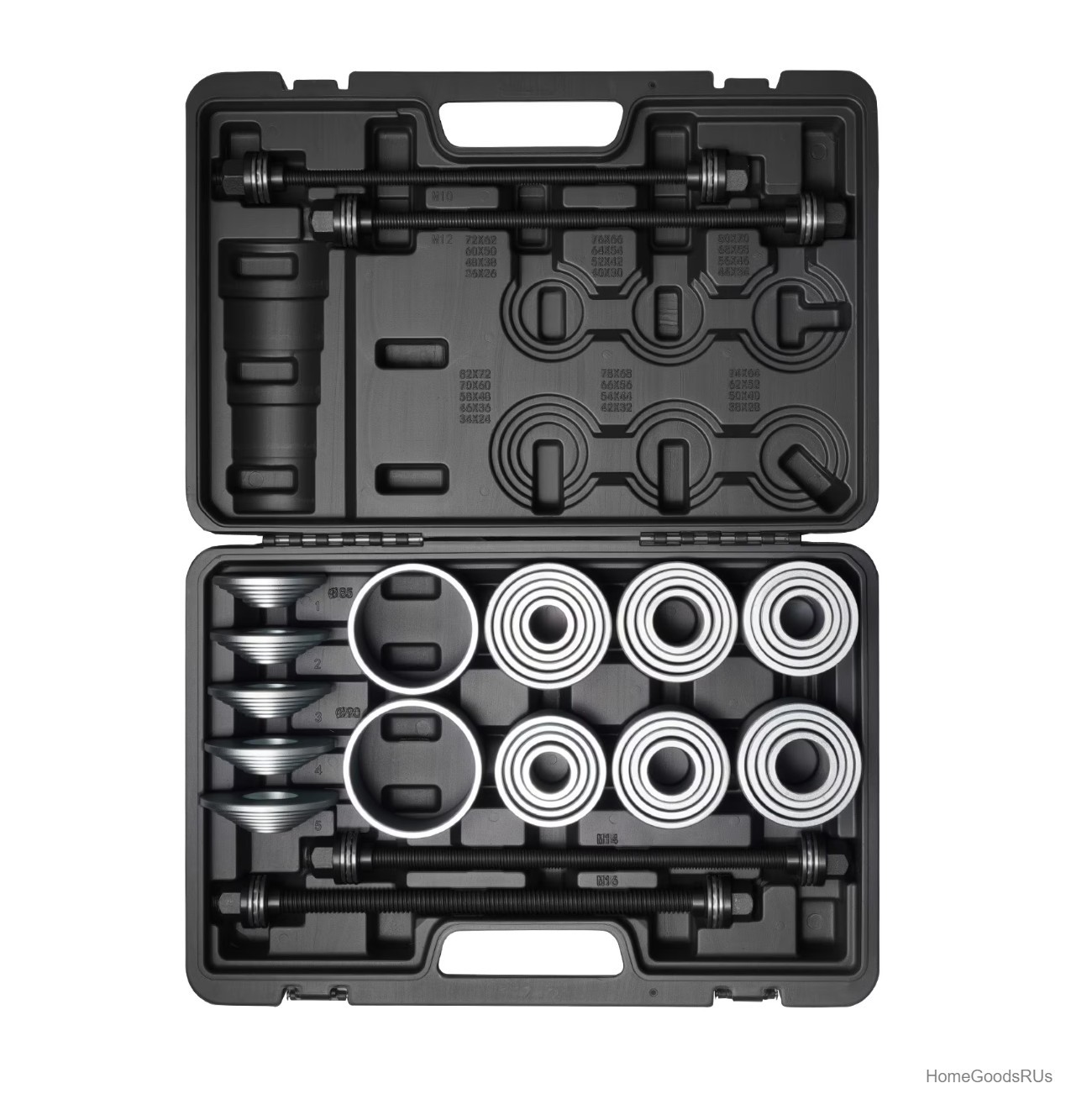 36 Piece Pull and Press Sleeve Kit Bush Removal Installation Tool Set Carrying