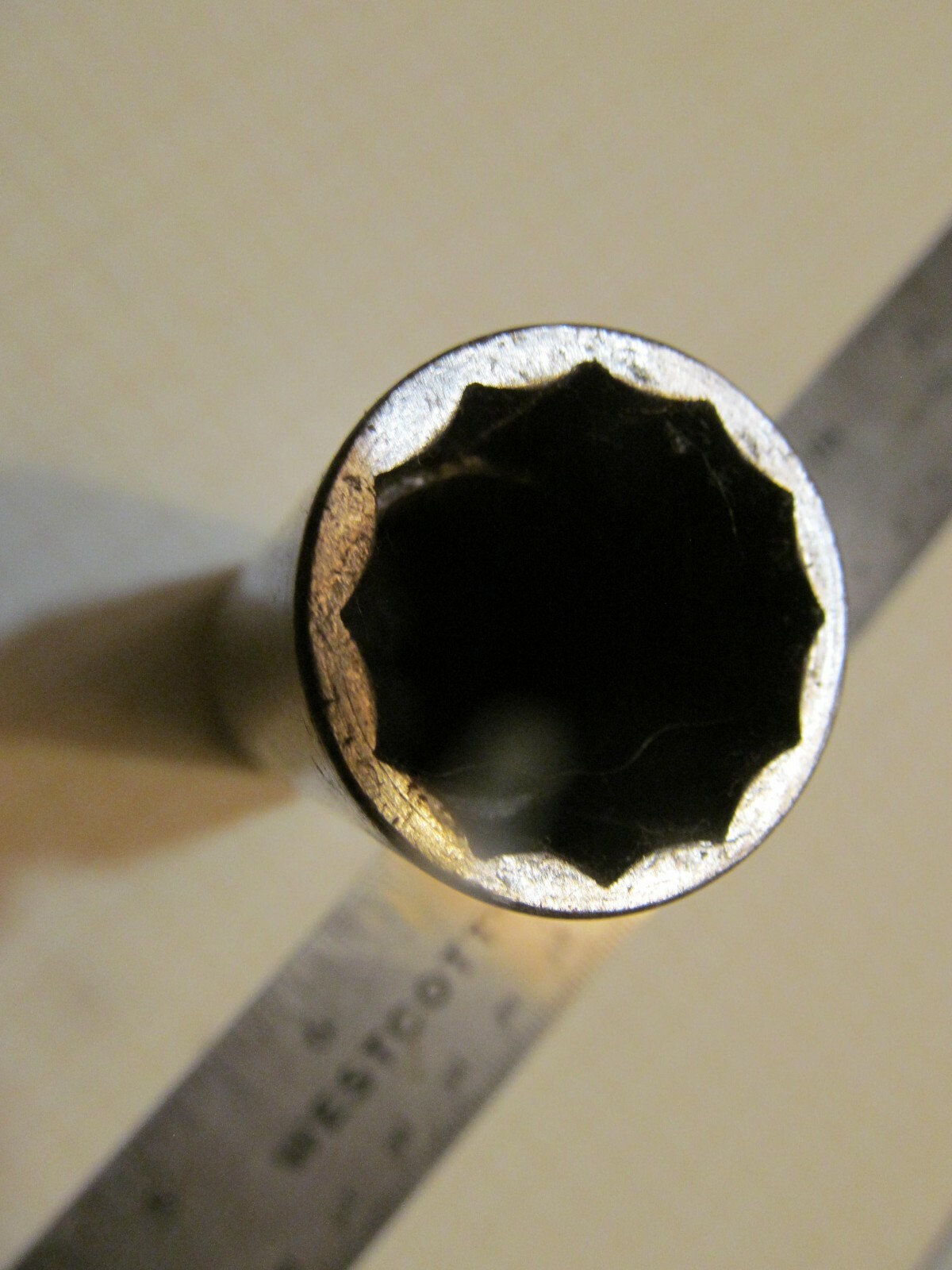 Snap-On S-261 13/16 Deep Socket 12 Point 1/2 ” Drive Used
