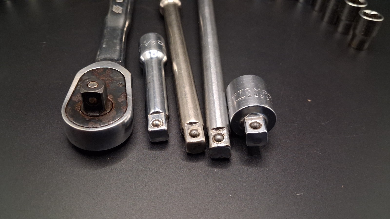 Craftsman Standard Metric Sockets Extensions 6 Point 12 point Vintage Made In US