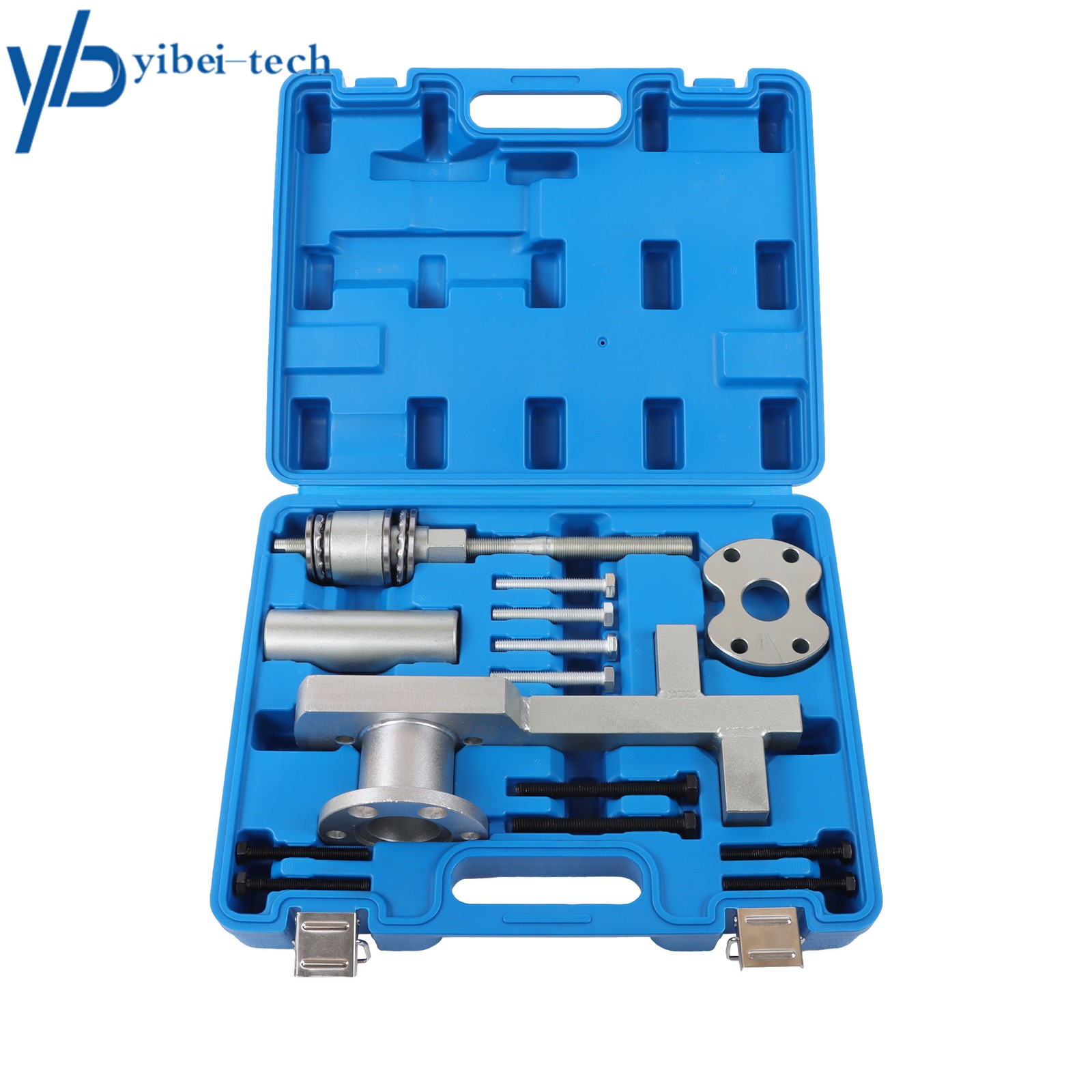 Portable Crankshaft Crank Puller Removal Tool Set For Land Rover 3.0 V6 5.0 V8