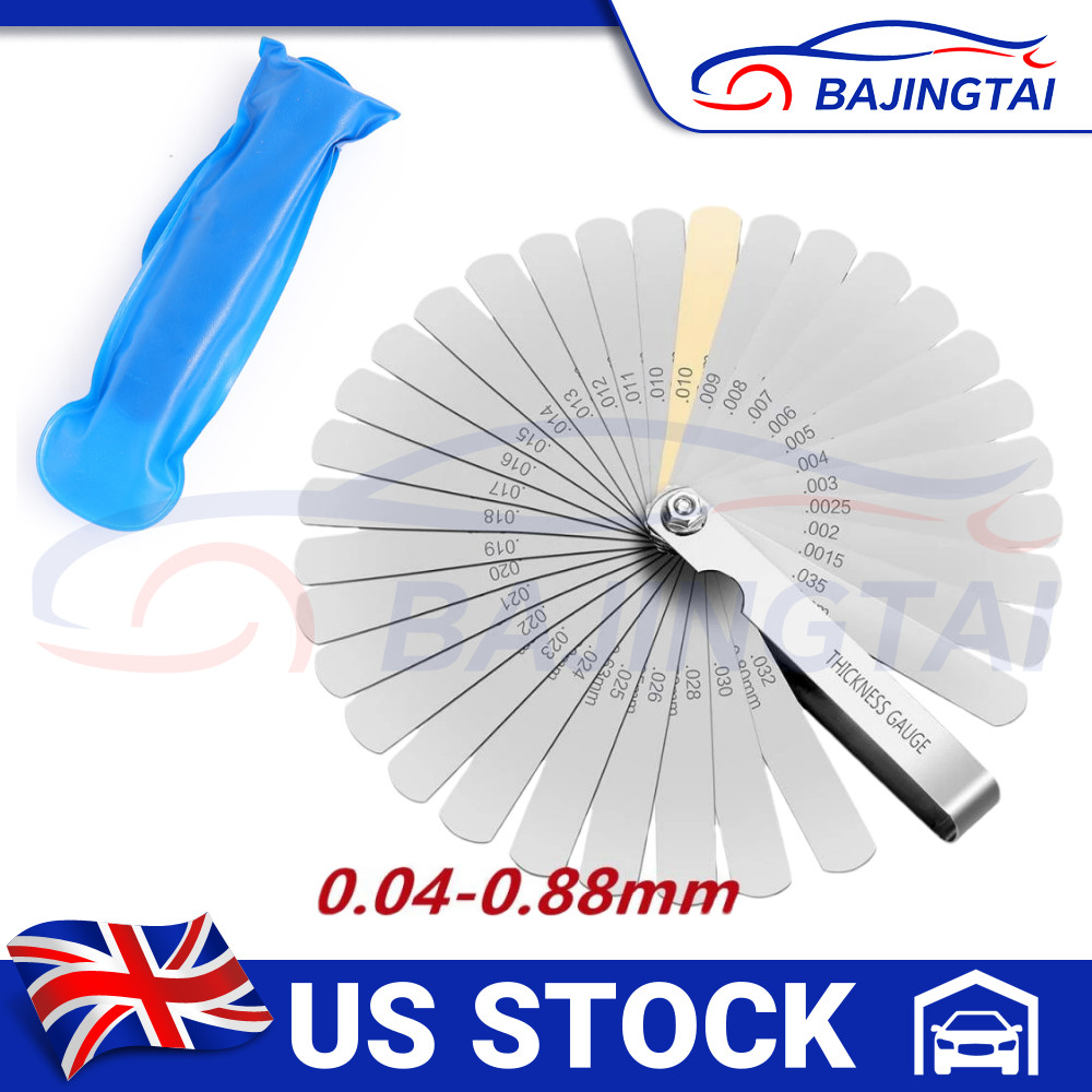 32 Blade Feeler Gauge Dual Reading Combination Feeler Gauge Metric & SAE
