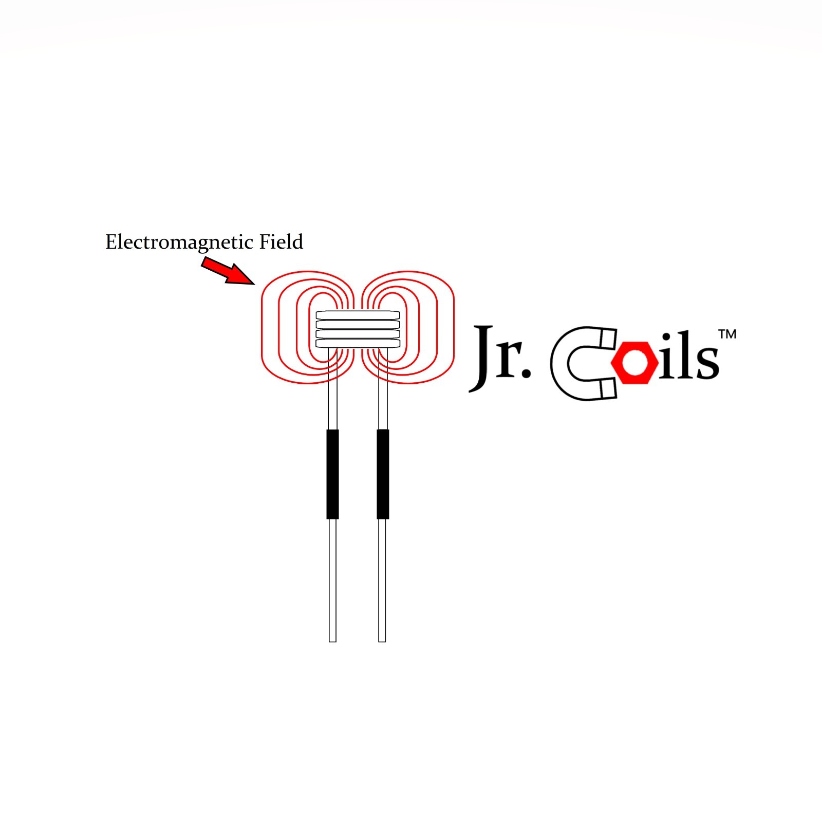 NEW! Miniature Induction Heater inductor Nut Bolt Replacement Coils By Jr. Coils