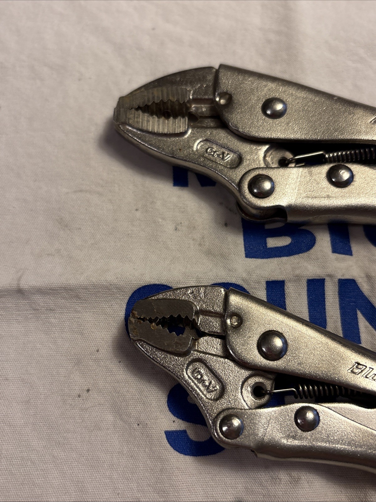 Blue Point 2 Piece Locking Pliers Set BLP3 BLP7