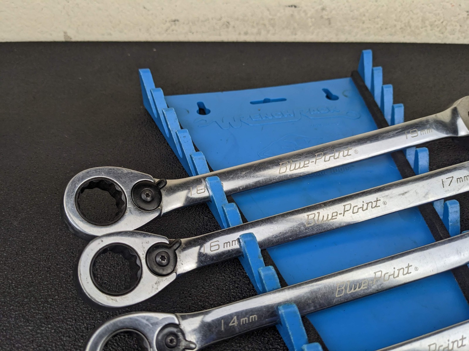 #bp430 Blue Point BXORM706 Reversible Offset 12Pt Ratcheting Wrench Set 8-19mm