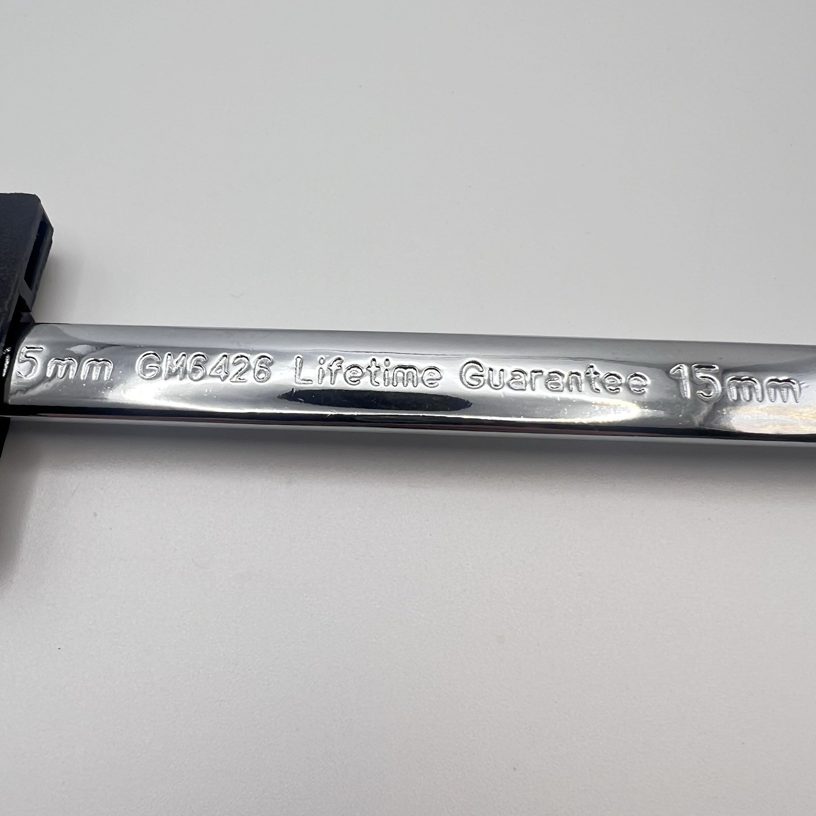Power Torque 15mm Combination Wrench 12 Point Fully Polished Chrome GM6426