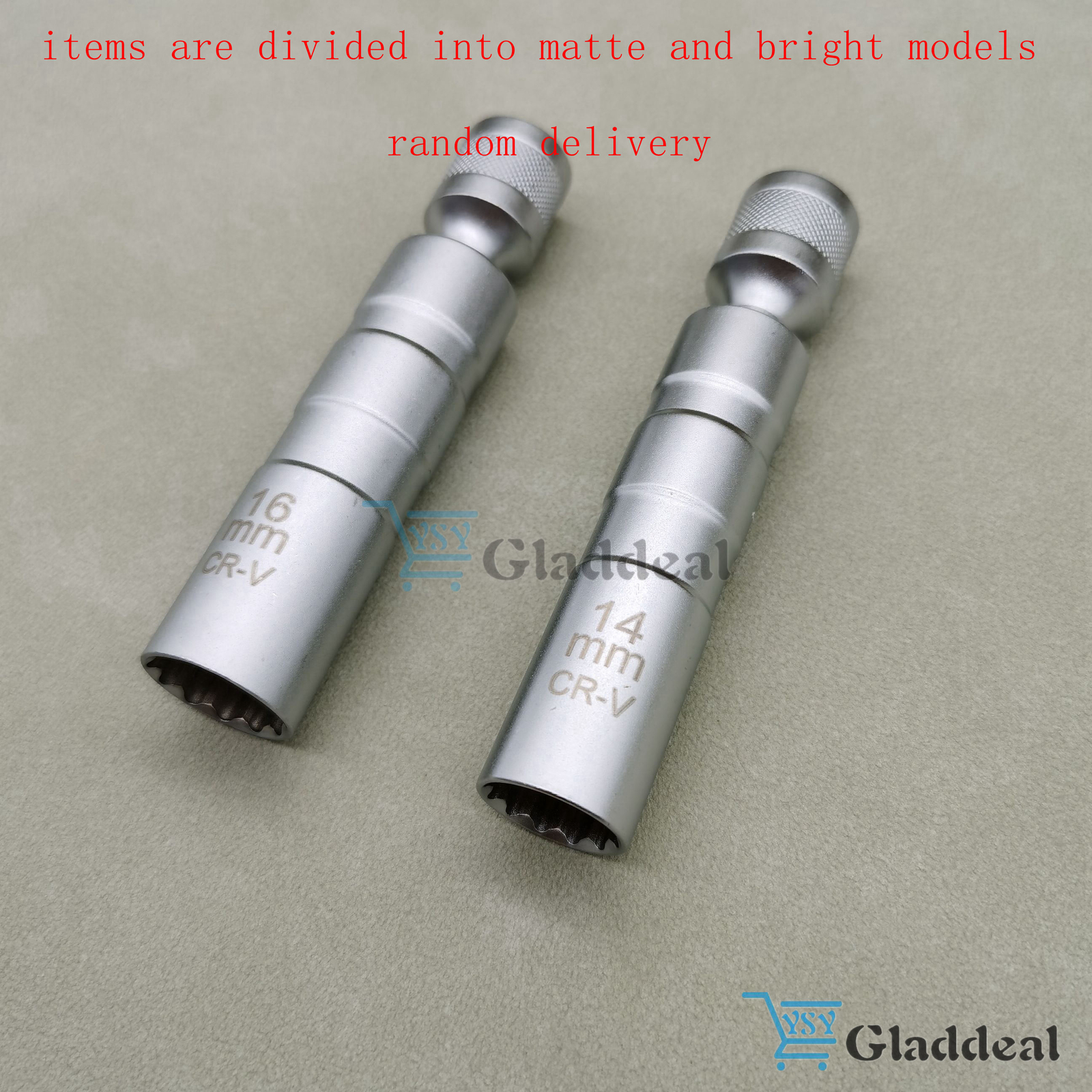 14MM 16MM Thin Wall Magnetic Swivel Spark Plug Socket 12-Point Removal Tool