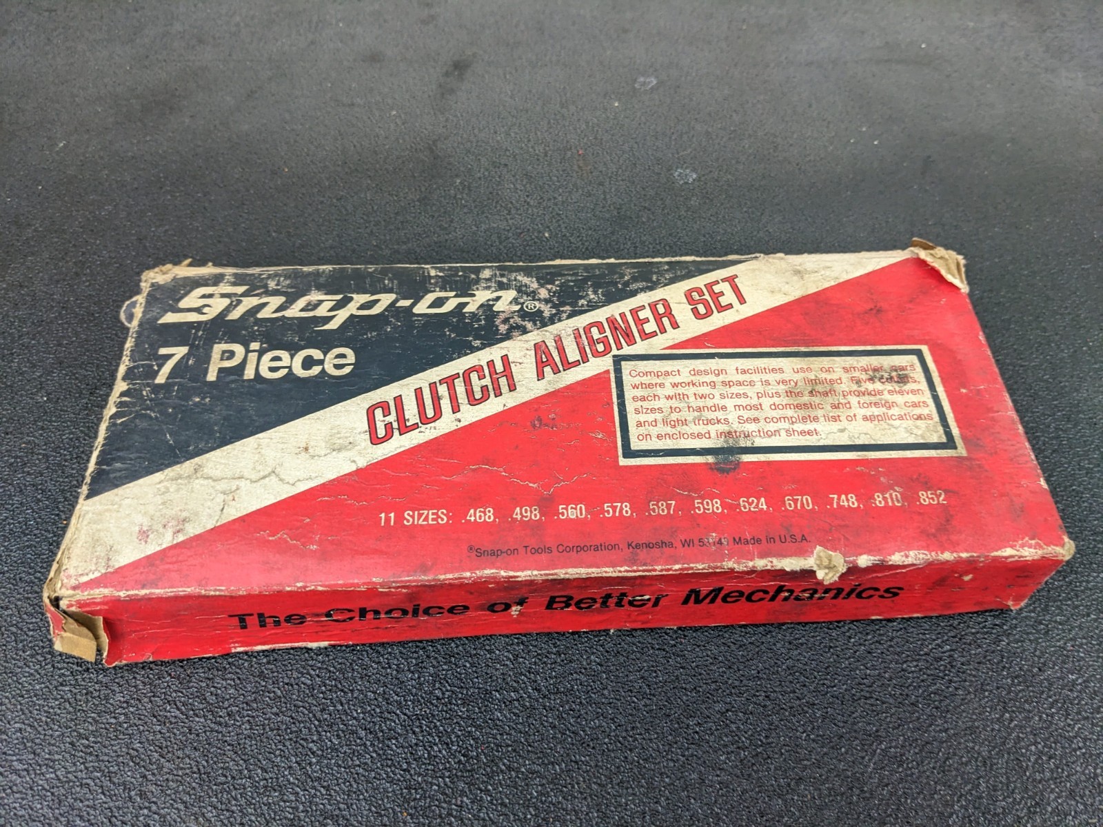#bp336 Snap-On Tools A145 Clutch Aligner Set