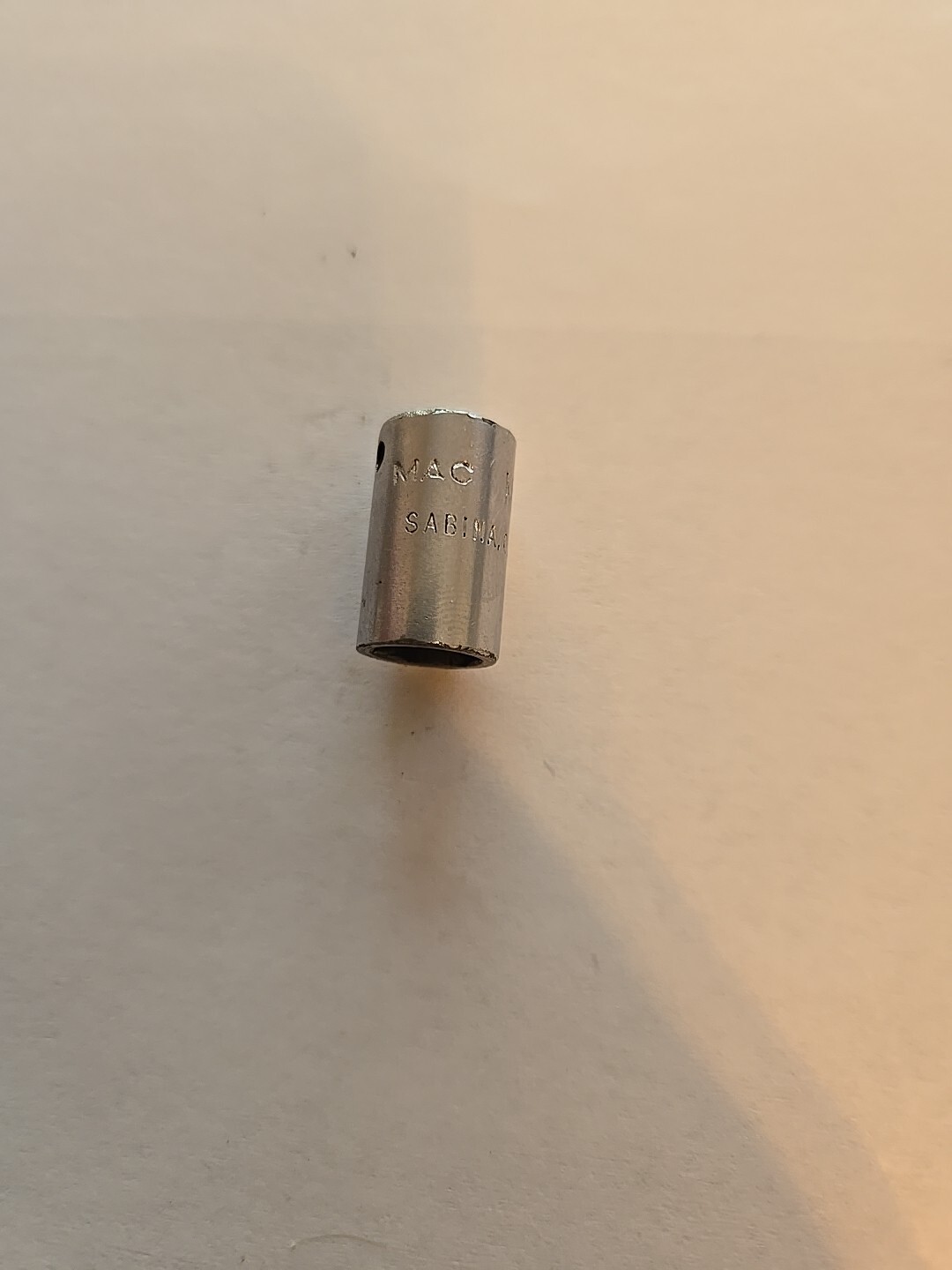 Mac Tools Sabina 1/4″ Drive 11/32″ 6PT SAE Shallow Chrome Socket USA M116