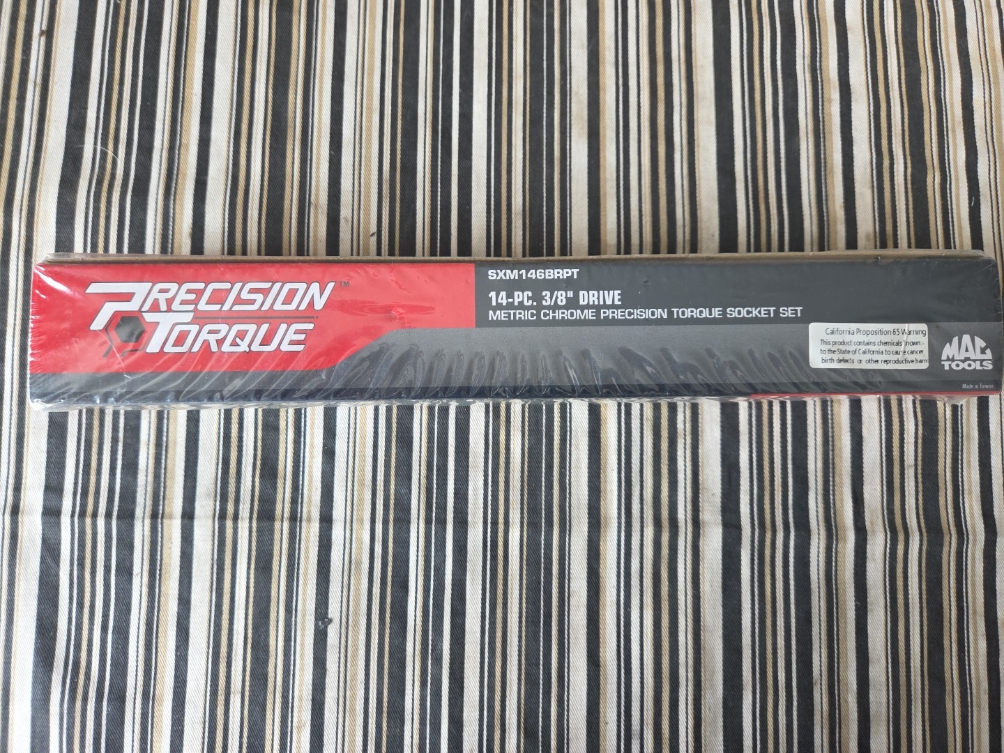 Mac Tools 14Pc 3/8″ Drive 6-PT Metric Deep Non-Slip Socket Set SXM146BRPT SEALED
