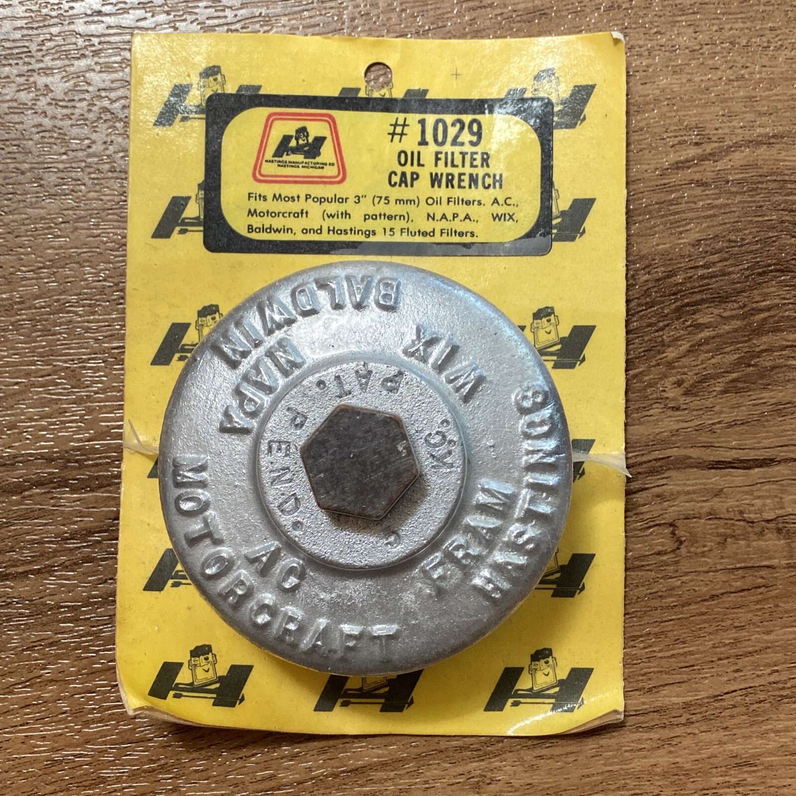 KC Oil Filter Cap Wrench 3″ 75mm Motorcraft Fram Hastings Wix NAPA Baldwin