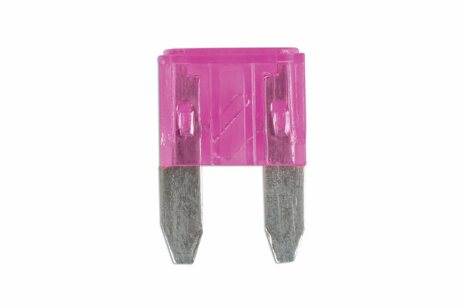 Connect 30424 Mini Blade Fuse 3 Amp-Violet Pk 25