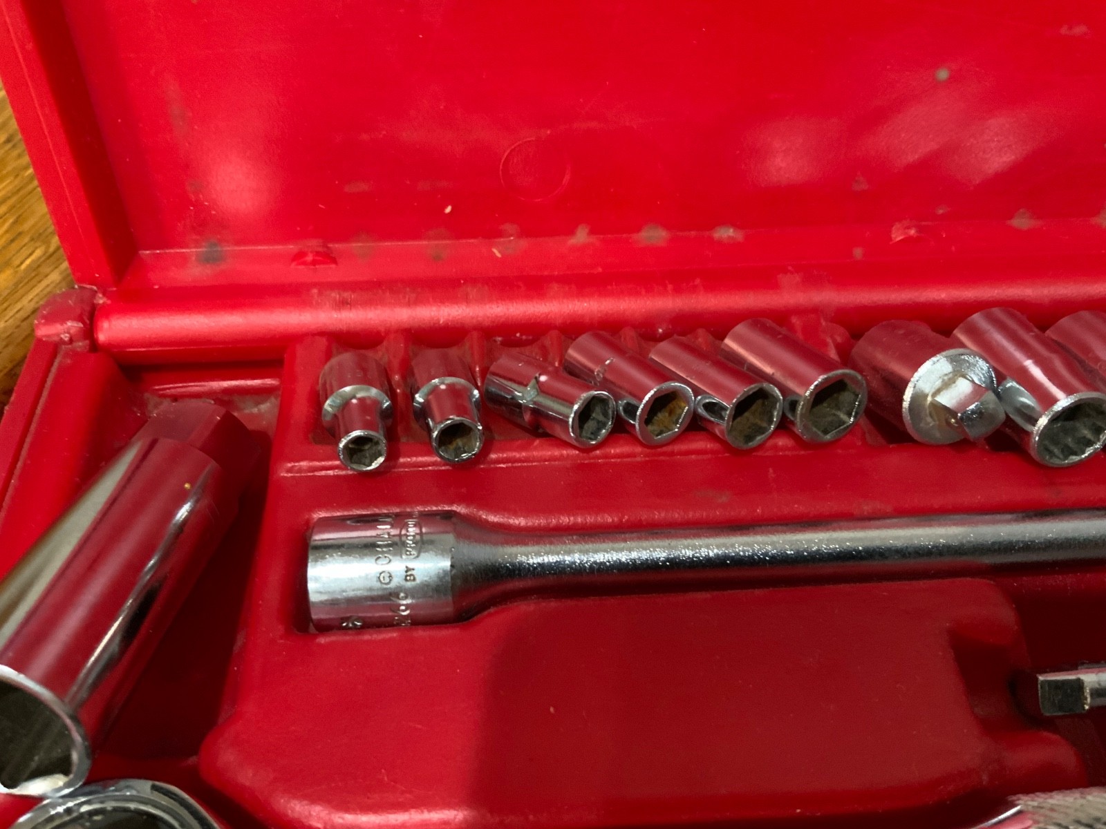 Vintage Proto Challenger 3/8″ & 1/4″ Drive Socket Set w/Original Case