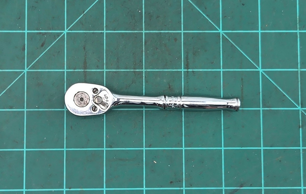 Snap On Tools 1/4″ Drive TM70C Ratchet Vintage