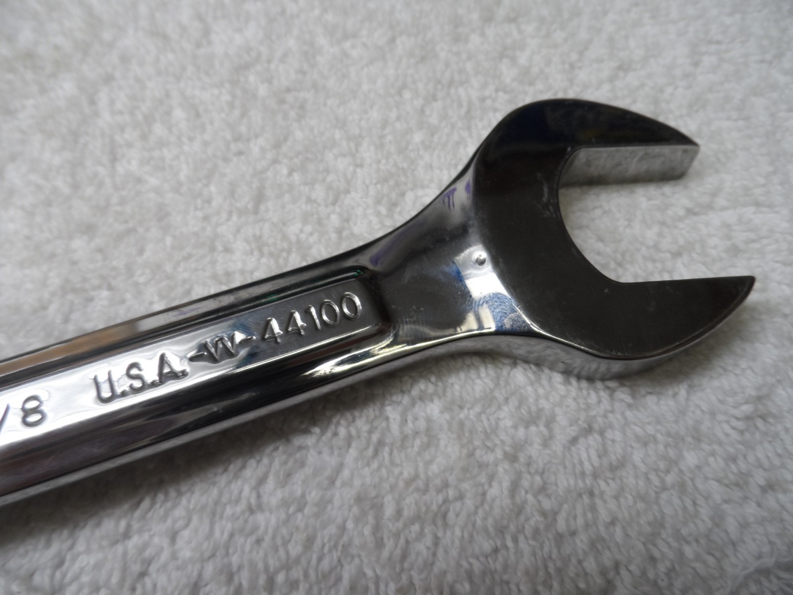 Craftsman Professional Standard SAE Polish Stubby Wrench USA 7/8″ PN 44100 (pic)