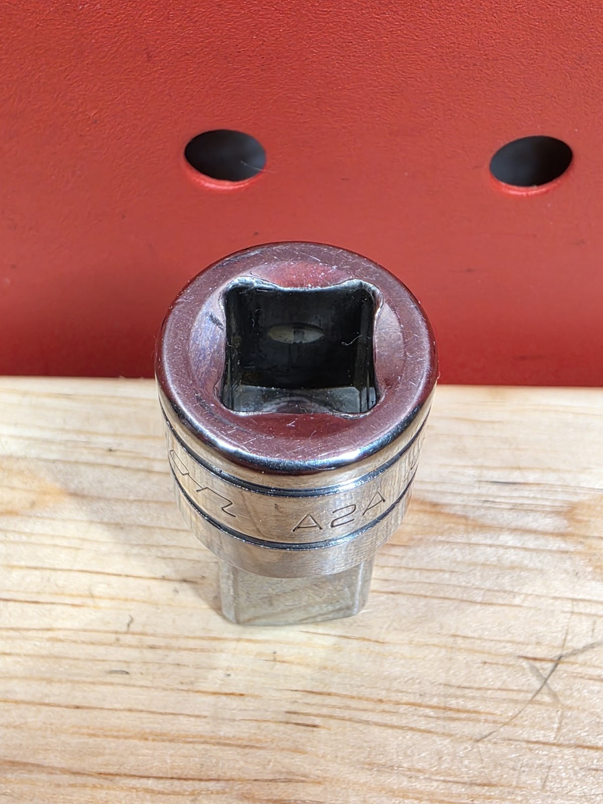 Snap-on A2A 3/8″ F – 1/2″ M Drive Chrome Adapter Extension Socket USA