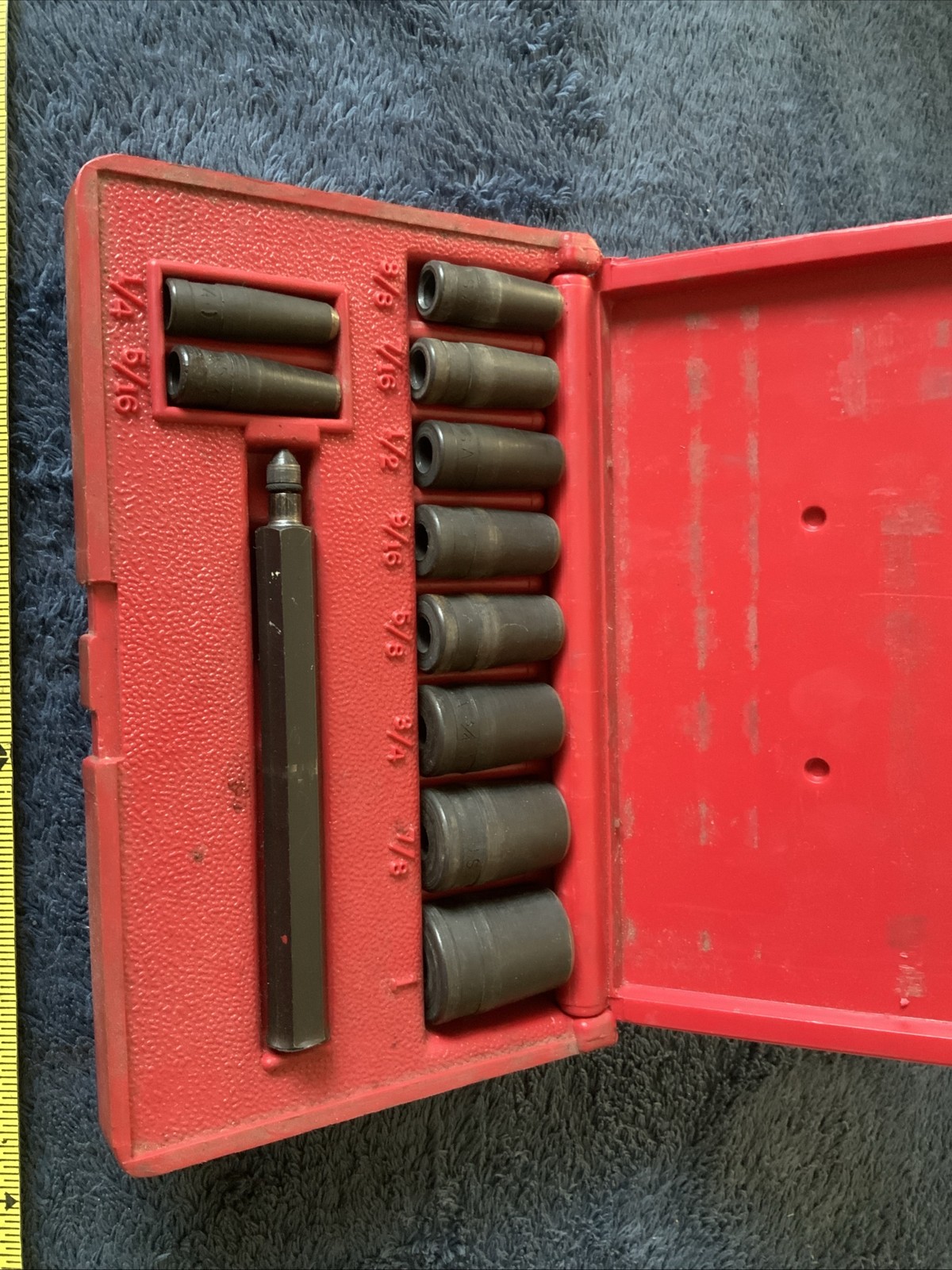 Blue Point 11pc Gasket Punch Set, Pgh8a…..used….