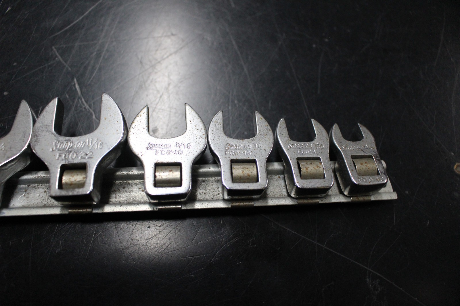 SNAP-ON TOOLS 16 PIECE SAE CROWFOOT WRENCH SET 1/2″ DRIVE 3/8 – 1 1/2