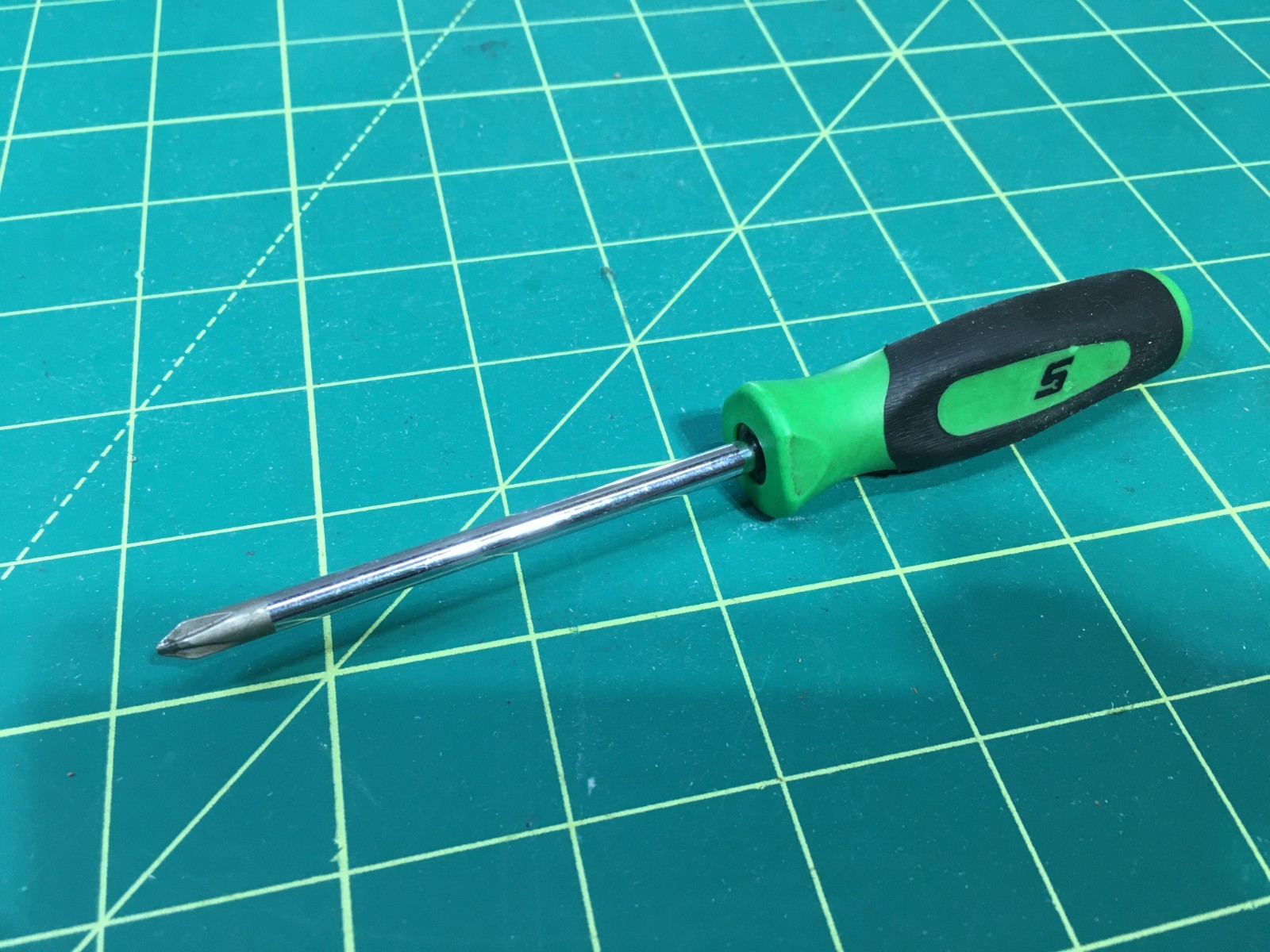 SNAP ON GREEN SCREWDRIVER #1 PHILLIPS SGDP301B