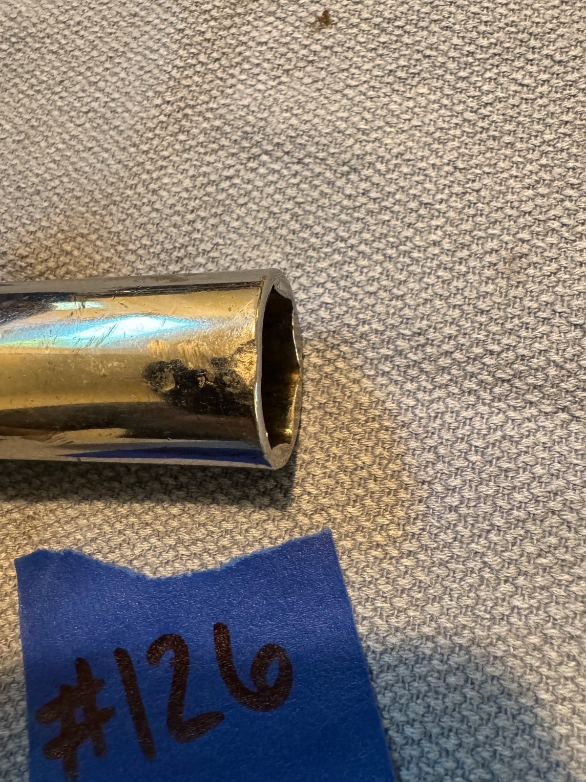 Snap on SFSM18 Chrome 3/8″ Drive 6 Point Metric 18mm Deep Flank Drive Socket USA