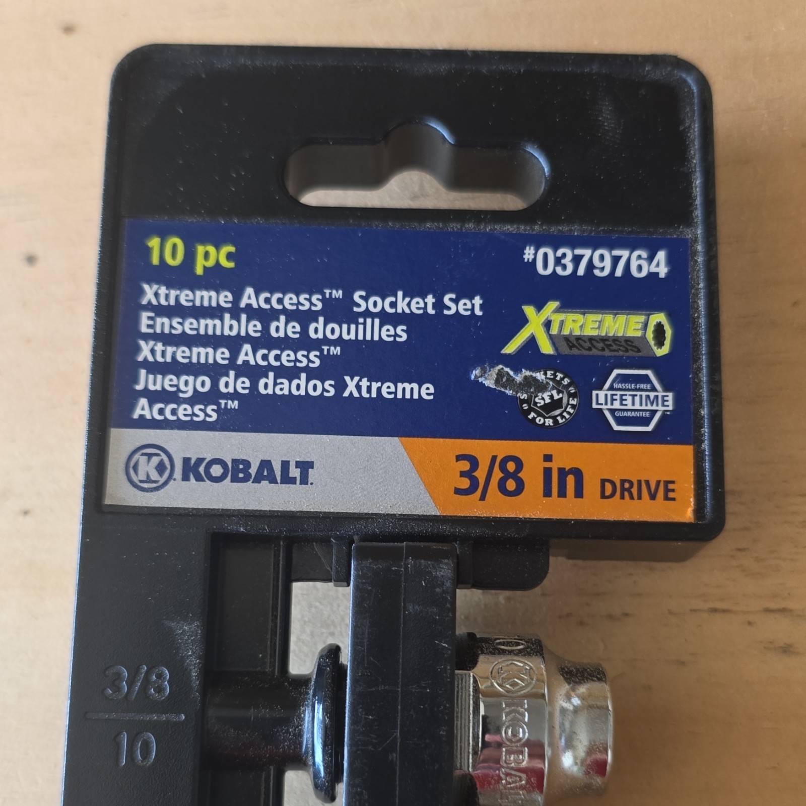 Kobalt Xtreme Access Socket Set 3/8″ Drive Metric Standard *New Unopened *