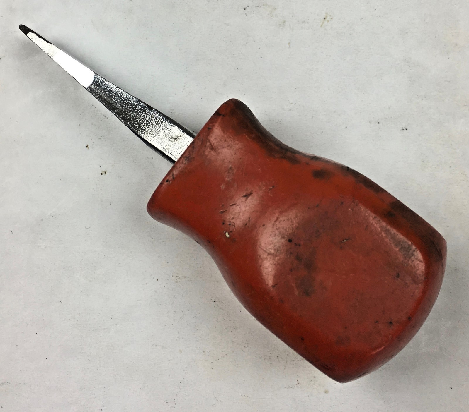 MAC Tools PN2SA RED Hard Handle Stubby Slotted Flat Tip Head Screwdriver U.S.A.