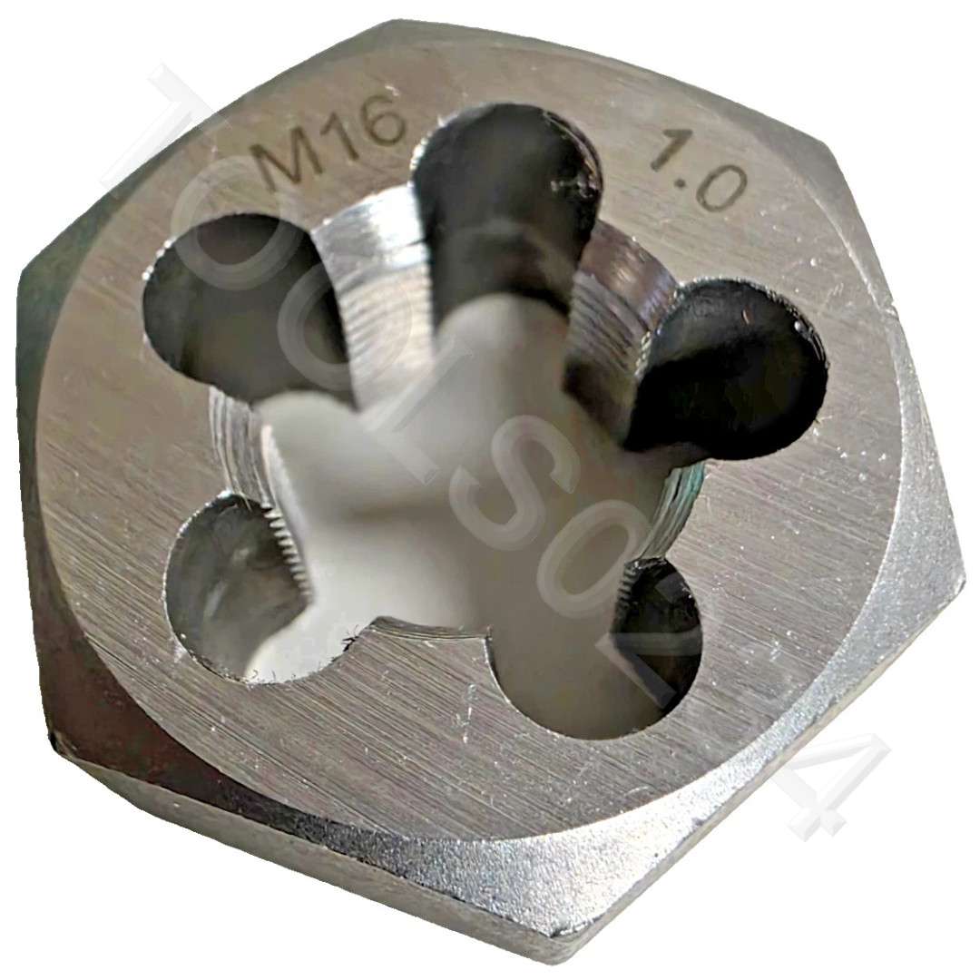 M16 X 1.0 Metric 1.25″ Hex Rethread Die 16MM Carbon Steel RH A1 419-16100