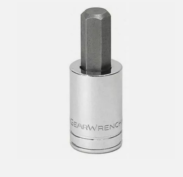 GEARWRENCH 80428D 7mm – 3/8″ Drive Hex Bits Sockets MM Metric Tools New-LOT OF 8