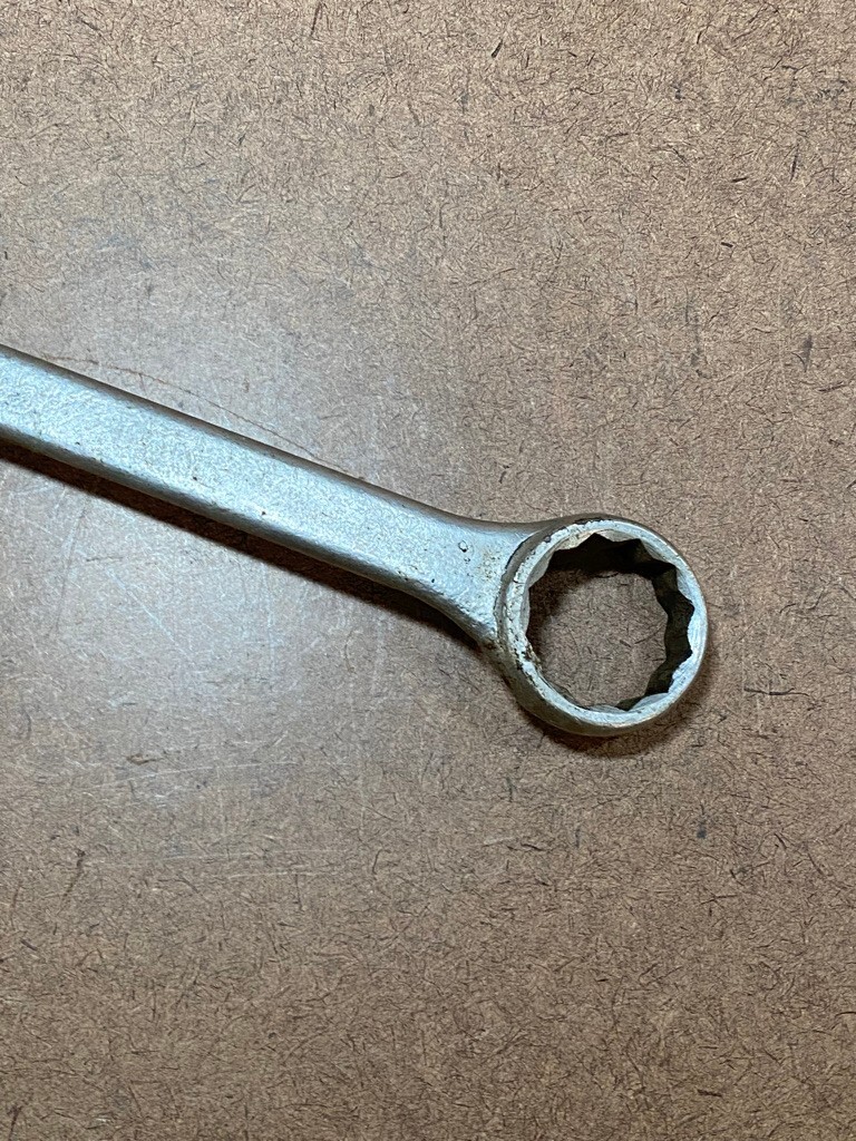 VLCHEK WBE40 Combination Wrench Size 1 1/4” x 1 1/4″ Made In USA. Vintage