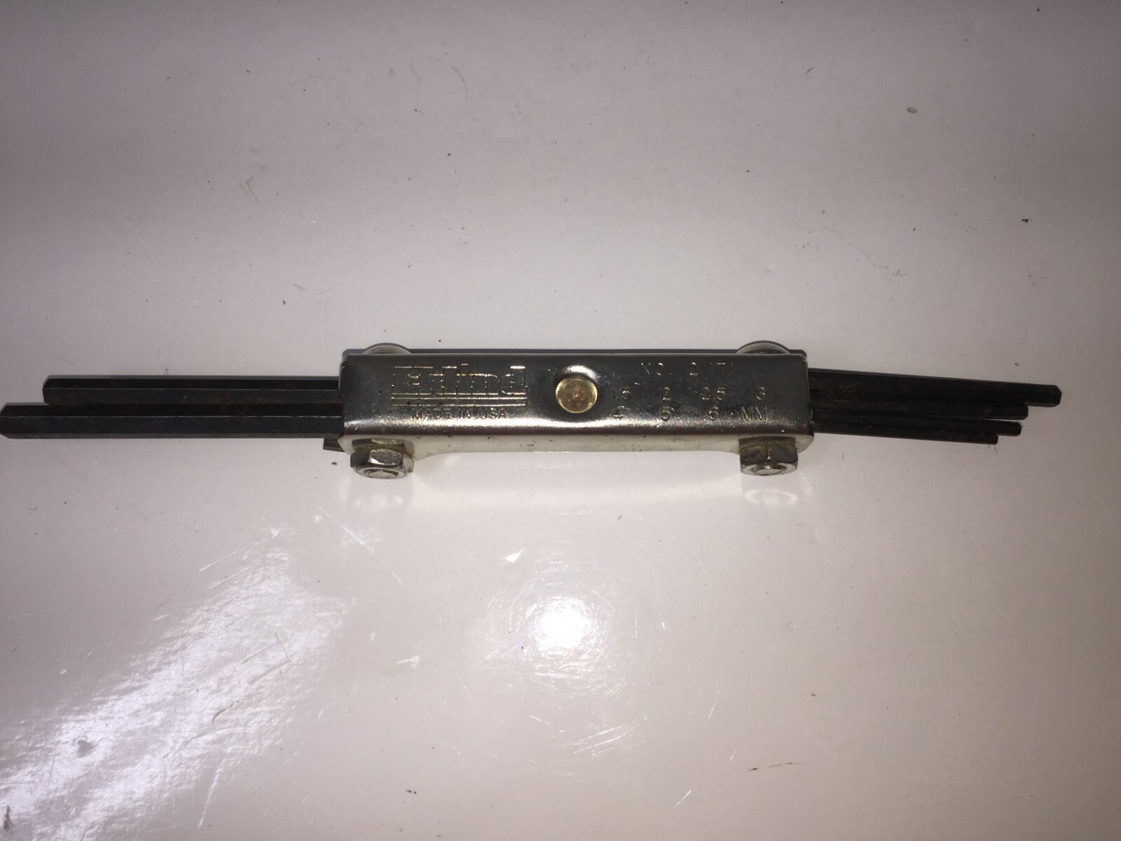 Vintage EKLIND Tool Hex Key Allen Driver Folding Wrench SAE 91 21171