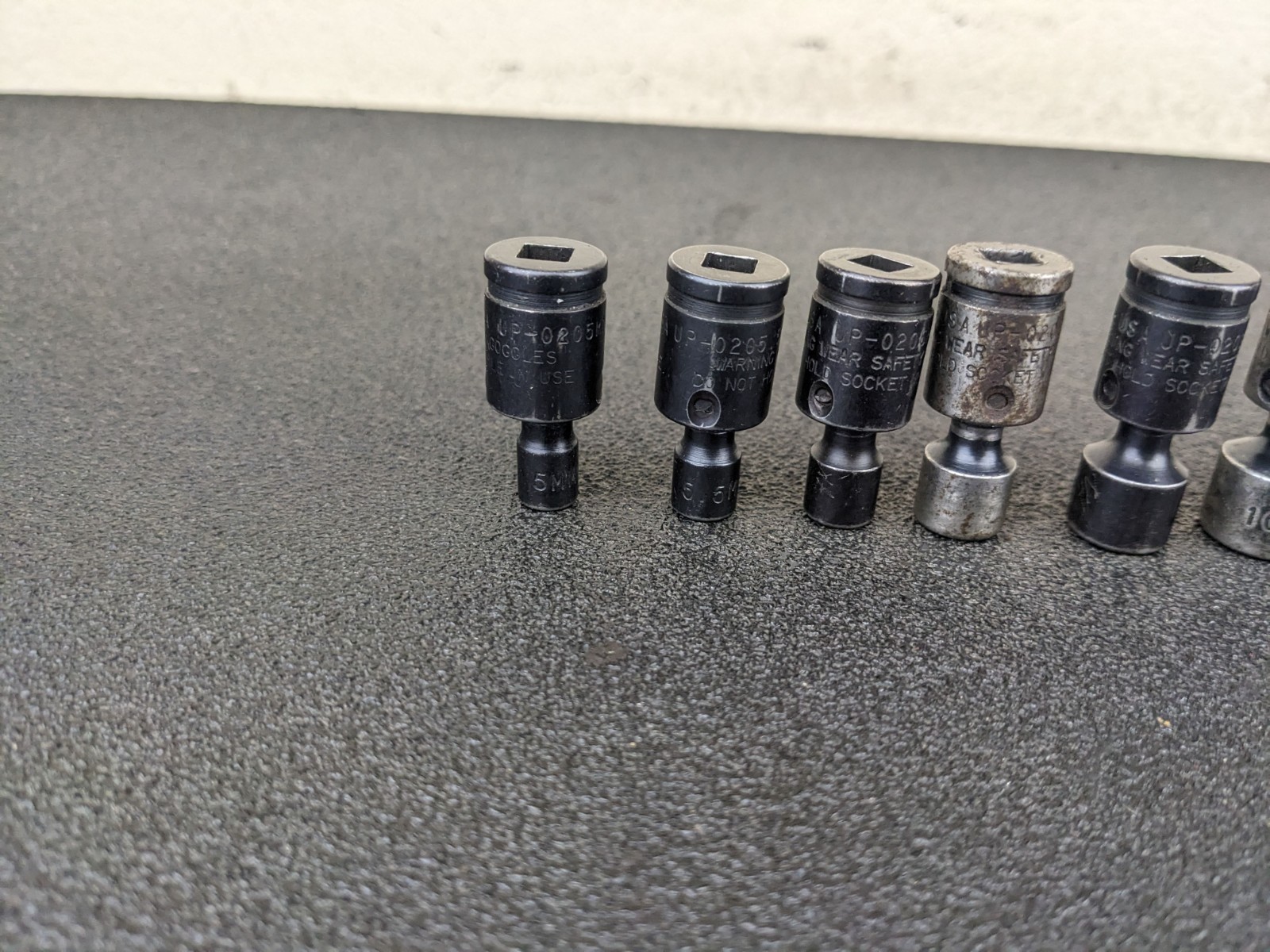 #bn810 Cornwell TSMUP0212SP 11pc 1/4″ Metric Universal Socket Set 5-15mm 6 Point