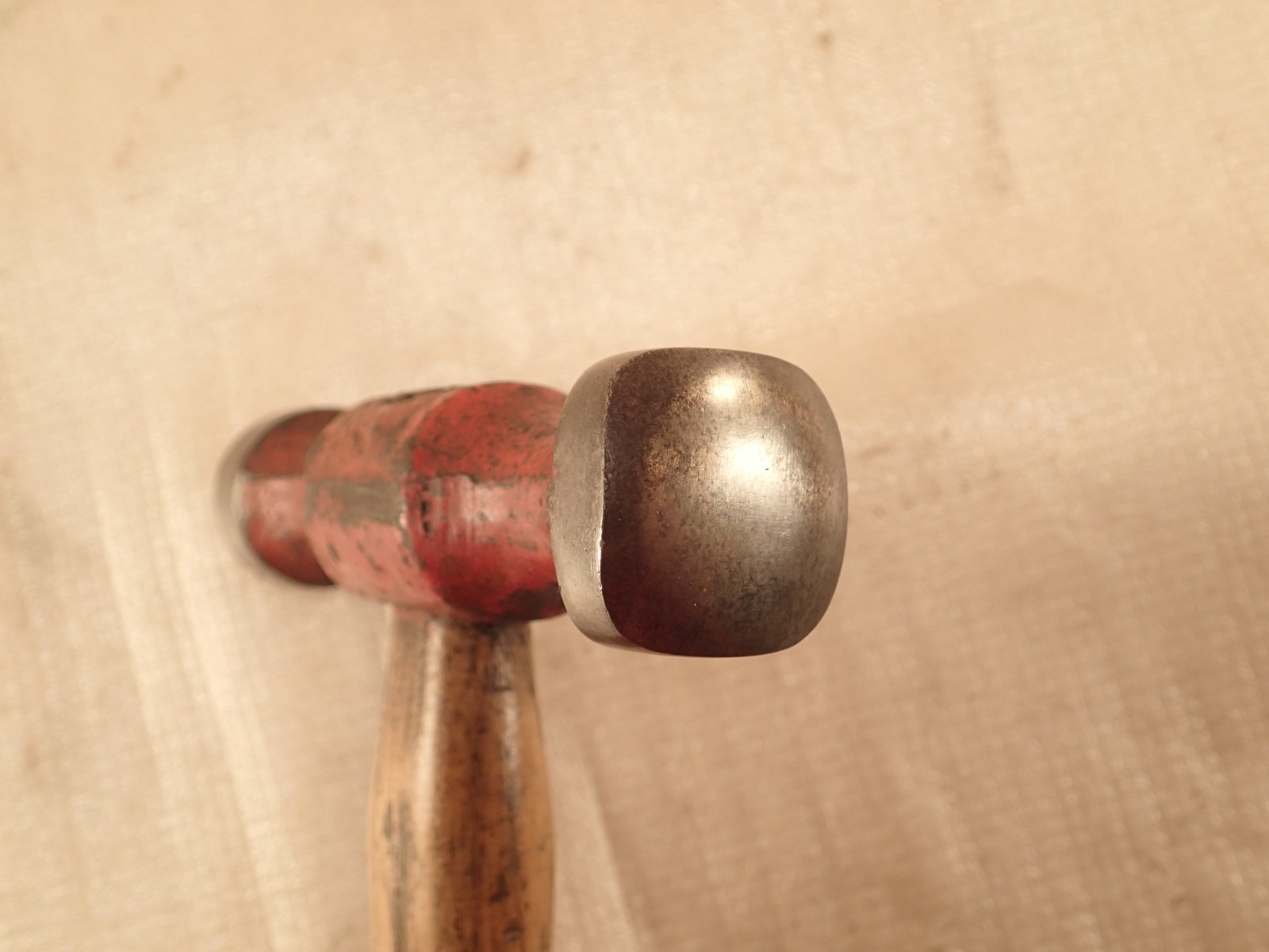 Vtg Auto Body Metal Forming Shaping Round & Square Crowned Domed Face Hammer