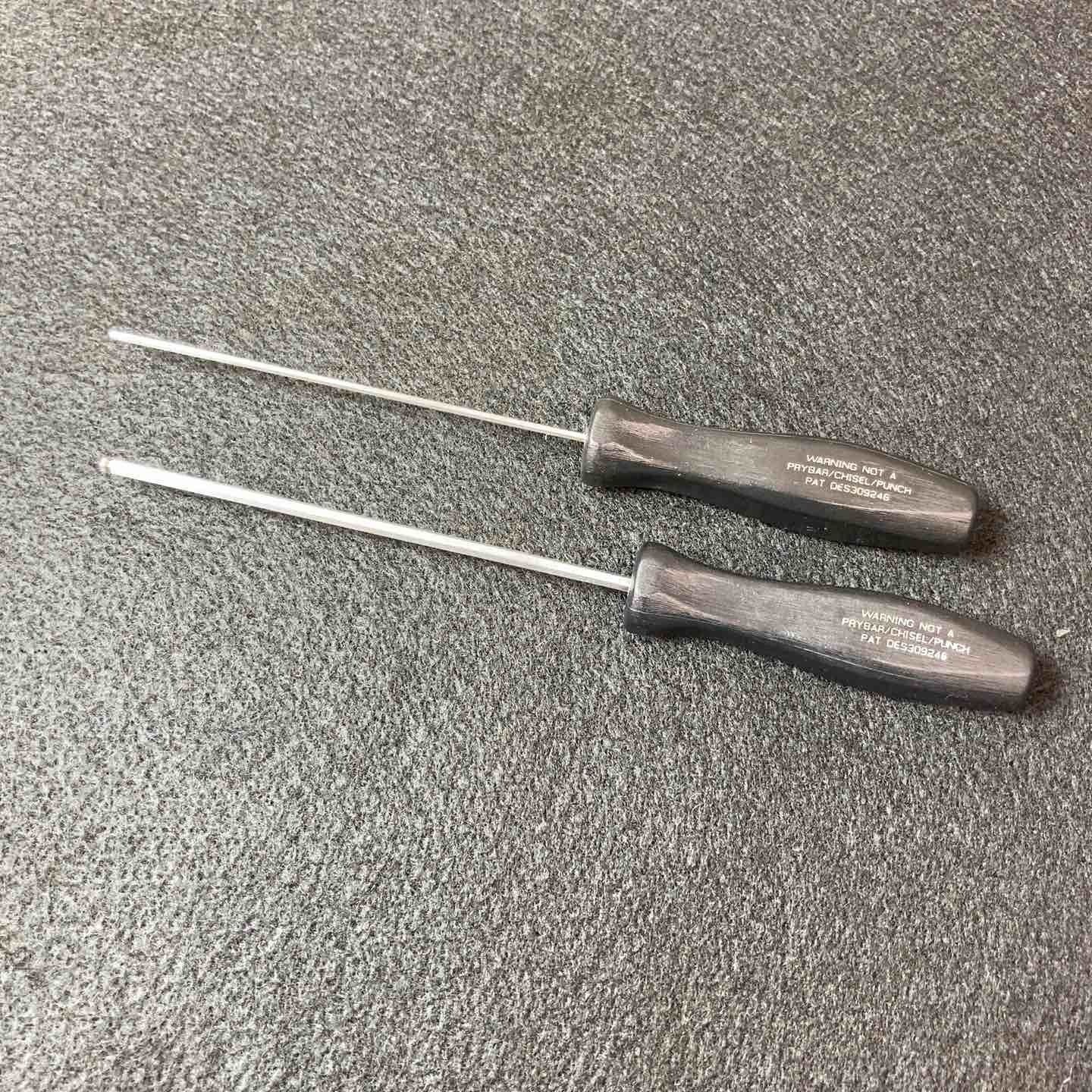 Snap-on SDABM25 2.5mm Ball Hex Head Driver SDAM15 1.5mm Hex Screwdriver Set