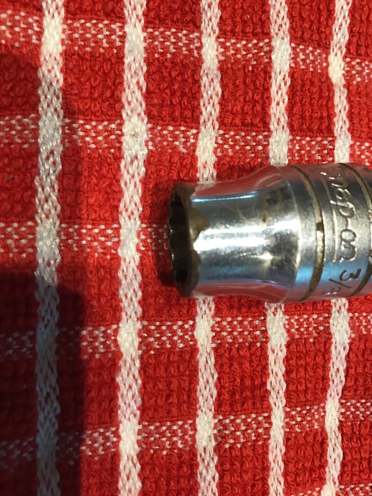 Snap-On 3/8″ Drive 12-Point 3/8″ Shallow Socket #F121 ***free shipping***