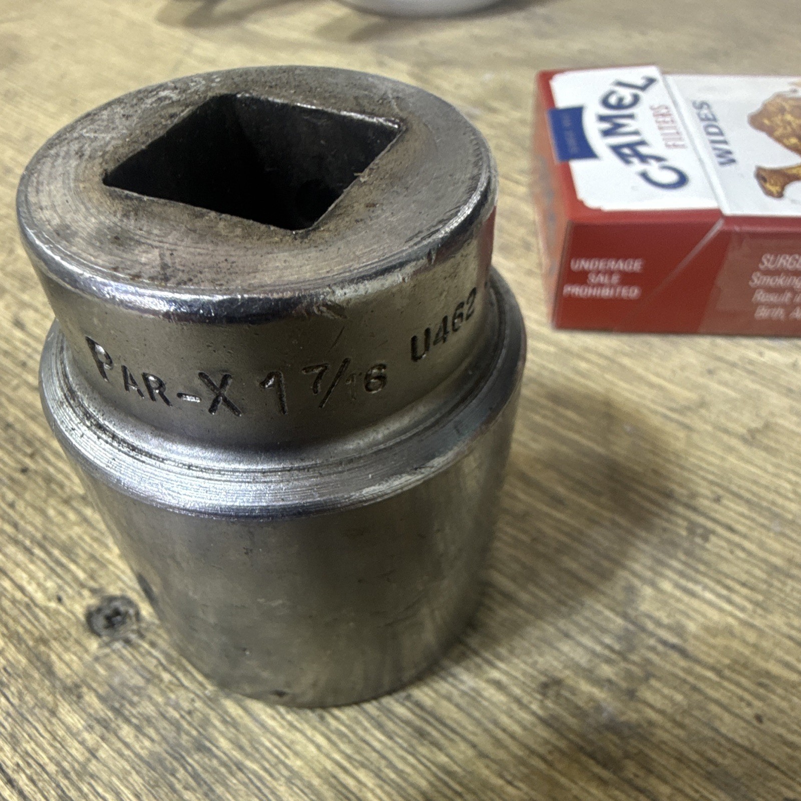Par-x Inch And 7/16 3/4 Drive 12 Point Socket Excellent