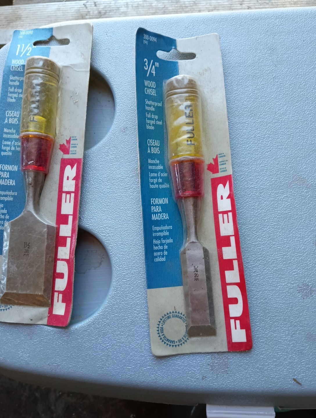 Fuller 3/4” Wood Chisel 300-0098 20mm New Old Stock –