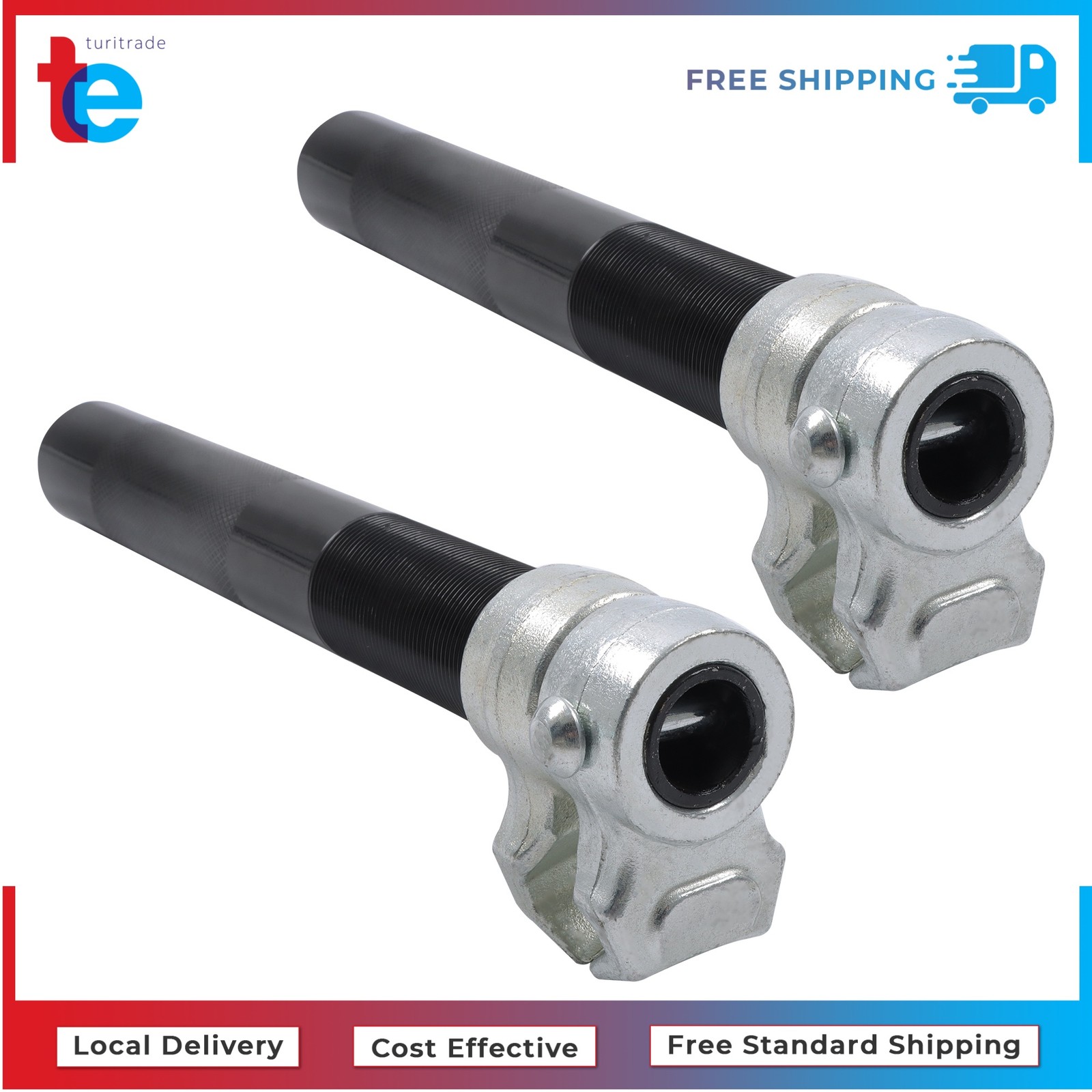 Twin Hook Coil Spring Compressor Tool 2pcs Heavy Duty 280mm Removal Install Tool