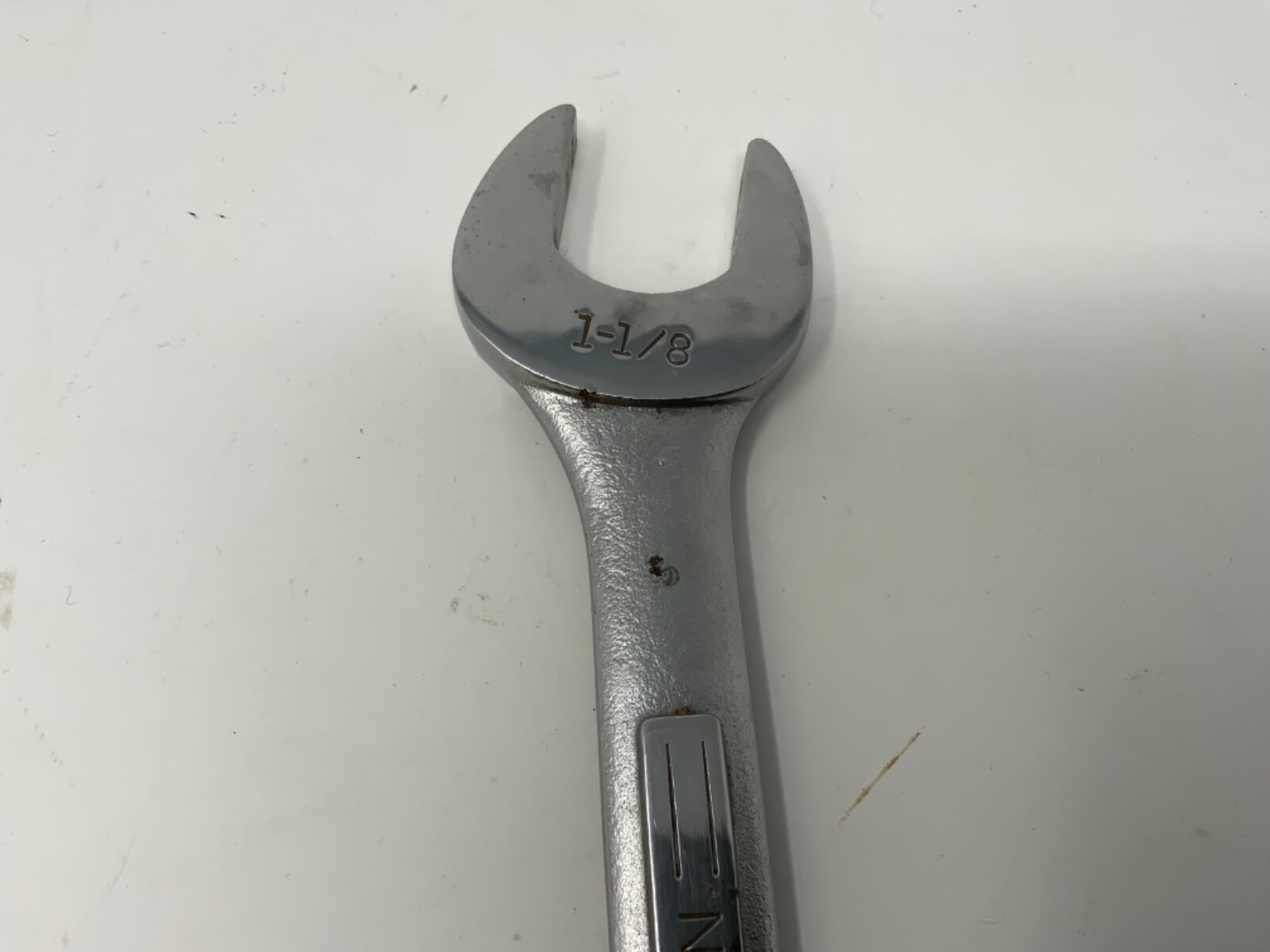 Craftsman Open End Combination Wrench V-44586 Free Ship 1-1/8 & 1-1/16