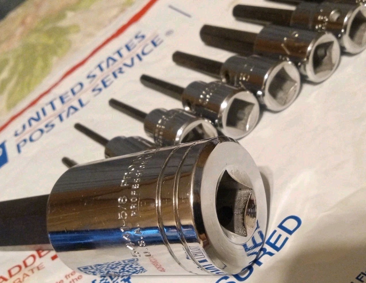 Proto professional hex socket set of 10.1/4,3/8 and 1/2″ Drive